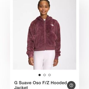 The North Face Girls Suave Oso Full-Zip Hooded Jacket